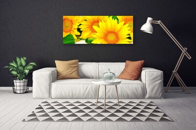 Leinwand-Bilder Sonnenblumen Pflanzen