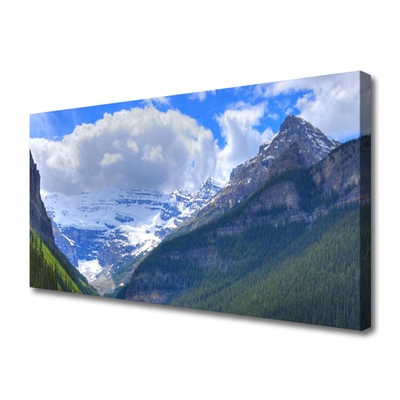 Leinwand-Bilder Gebirge Landschaft