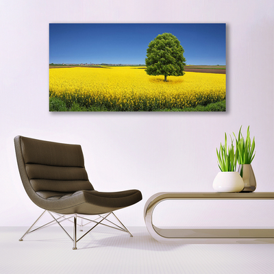 Leinwand-Bilder Wiese Baum Natur