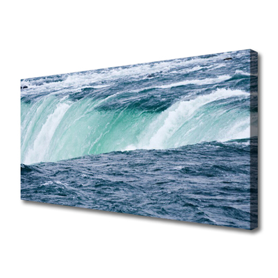 Leinwand-Bilder Wasserfall Natur