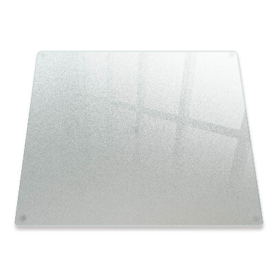 Herdabdeckplatte Glas Quadratisch halbtransparent