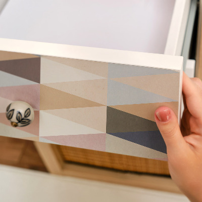 Möbelsticker Pastellgeometrie