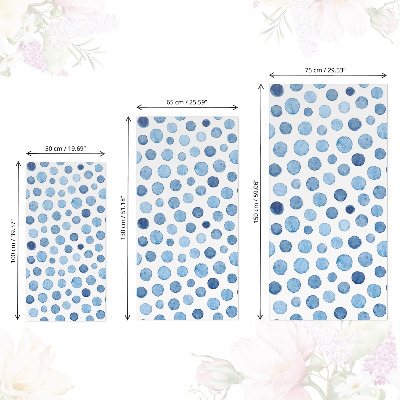 Klebefolie möbel Blaue punkte