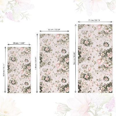 Folie für möbel Vintage-blumen