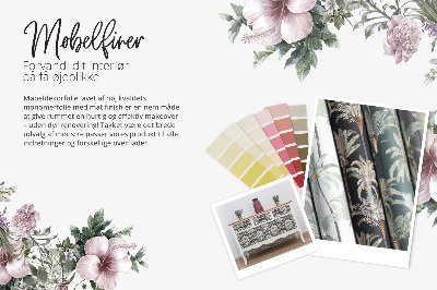 Folie für möbel Blumenmuster