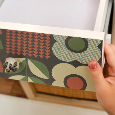 Möbelsticker Blumenfolklore