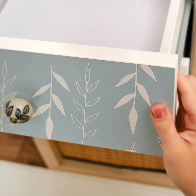 Klebefolie für möbel Blattmotiv
