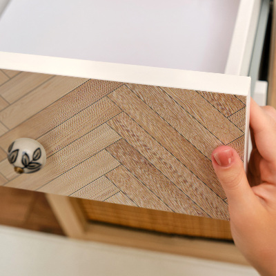 Möbel klebefolie Holz-fischgrätmuster