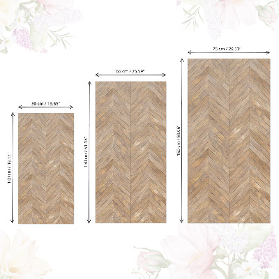 Möbelsticker Fischgrätmuster