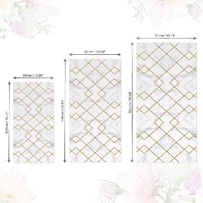 Möbel klebefolie Marmorgeometrie