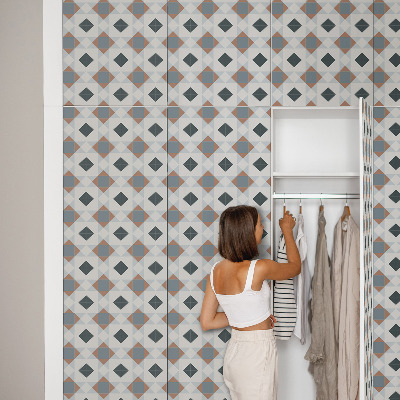 Möbelsticker Geometrische komposition