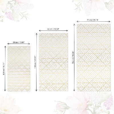 Klebefolie möbel Minimalistische geometrie