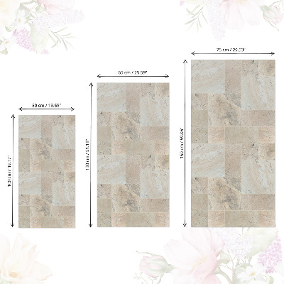 Möbelfolie Mosaik aus steinen