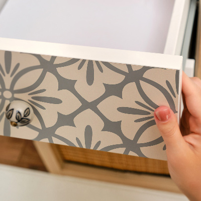 Folie für möbel Blumenmuster