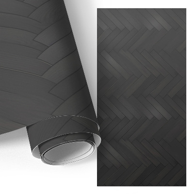 Möbelfolie Dunkles fischgrätmuster