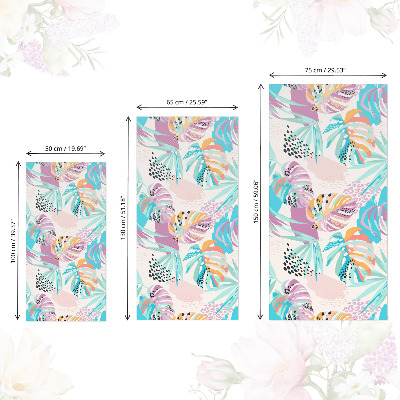 Klebefolie möbel Farbenfroher exotismus