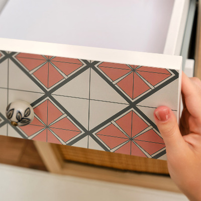 Klebefolie möbel Schachbrettmuster aus fliesen