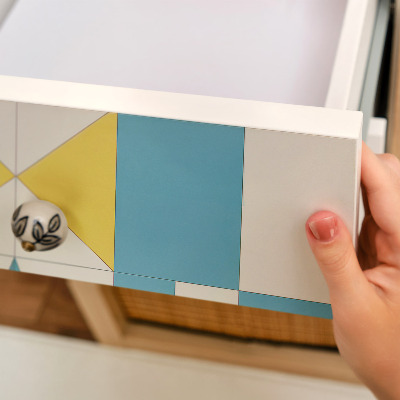 Möbelsticker Blaue sterne