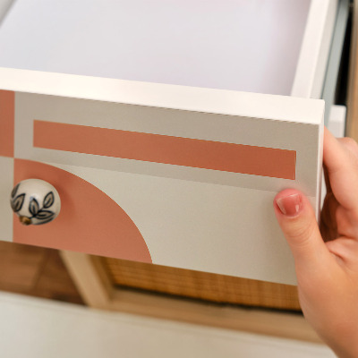 Klebefolie möbel Vintage-formen