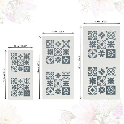 Klebefolie für möbel Geometrische fliesen