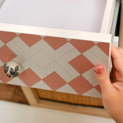 Folie für möbel Warmes muster