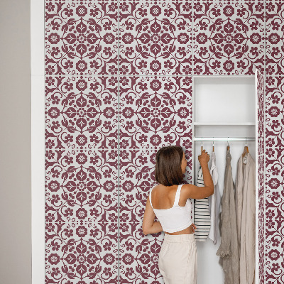 Möbelsticker Blumenmuster