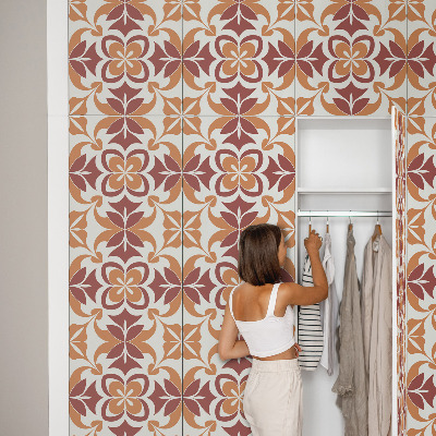 Klebefolie möbel Blumenmuster