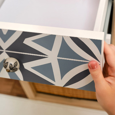 Möbelsticker Symmetrisches muster