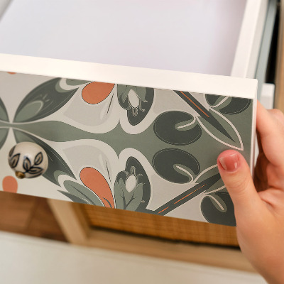 Möbelfolie Blumensymmetrie