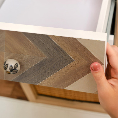 Möbelfolie Holzmosaik