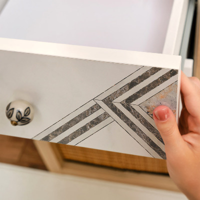 Klebefolie für möbel Moderne geometrie