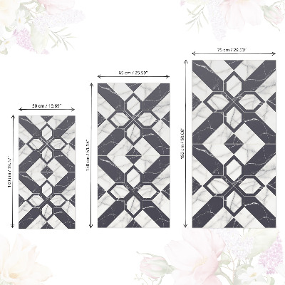 Klebefolie möbel Geometrische eleganz