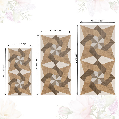 Möbelsticker Holzornamente