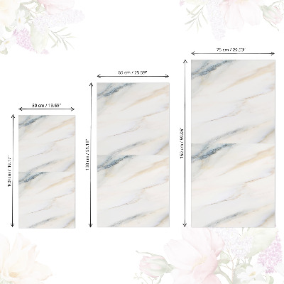 Möbelfolie Heller marmor