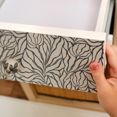 Möbelfolie Zusammensetzung der blätter