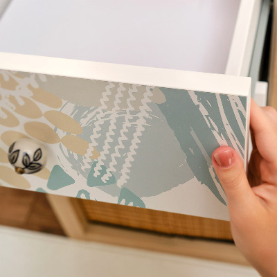 Klebefolie möbel Moderne abstraktion