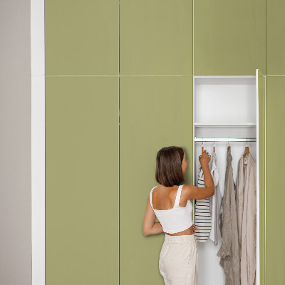 Möbelfolie Grüner vintage-stil