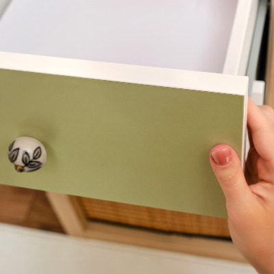 Möbelfolie Grüner vintage-stil