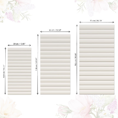 Möbelsticker Horizontale streifen