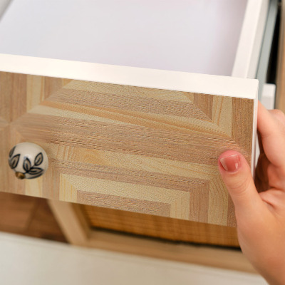 Folie für möbel Holzgeometrie