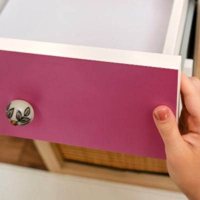 Möbelsticker Intensives rosa