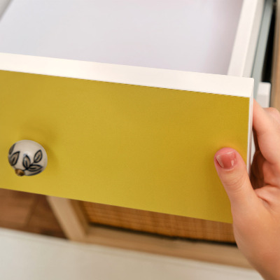 Möbelsticker Intensives gelb