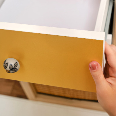 Klebefolie möbel Leuchtendes orange