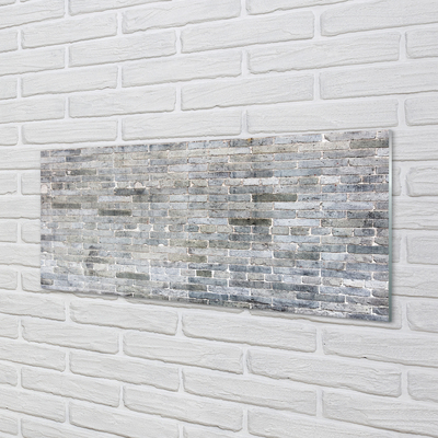 Glasbilder Vintage brick wall