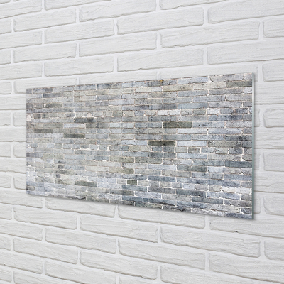 Glasbilder Vintage brick wall