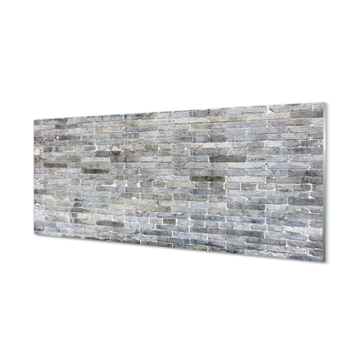 Glasbilder Vintage brick wall