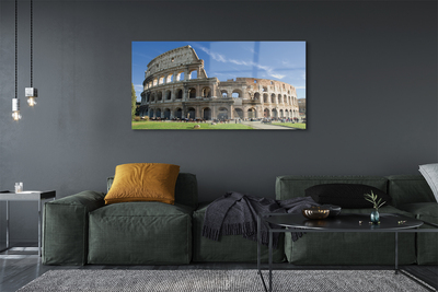 Glasbilder Rom colosseum