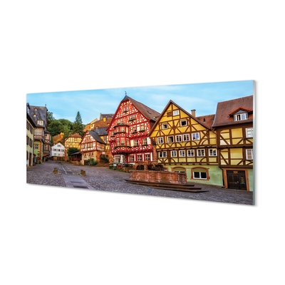 Glasbilder Deutschland altstadt bayern