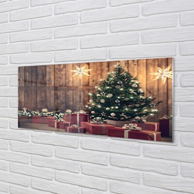 Glasbilder Weihnachtsgeschenke baumschmuck karte