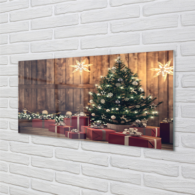 Glasbilder Weihnachtsgeschenke baumschmuck karte